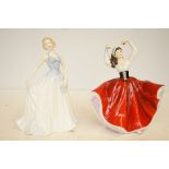 Royal Doulton HN4314 new dawn & HN238 Karen