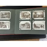 Edwardian card album, each one is presented for on