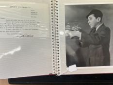 Collection of Jimmy Clitheroe photographs with sig