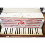 L'Colibri piano accordion made in Saxony with box