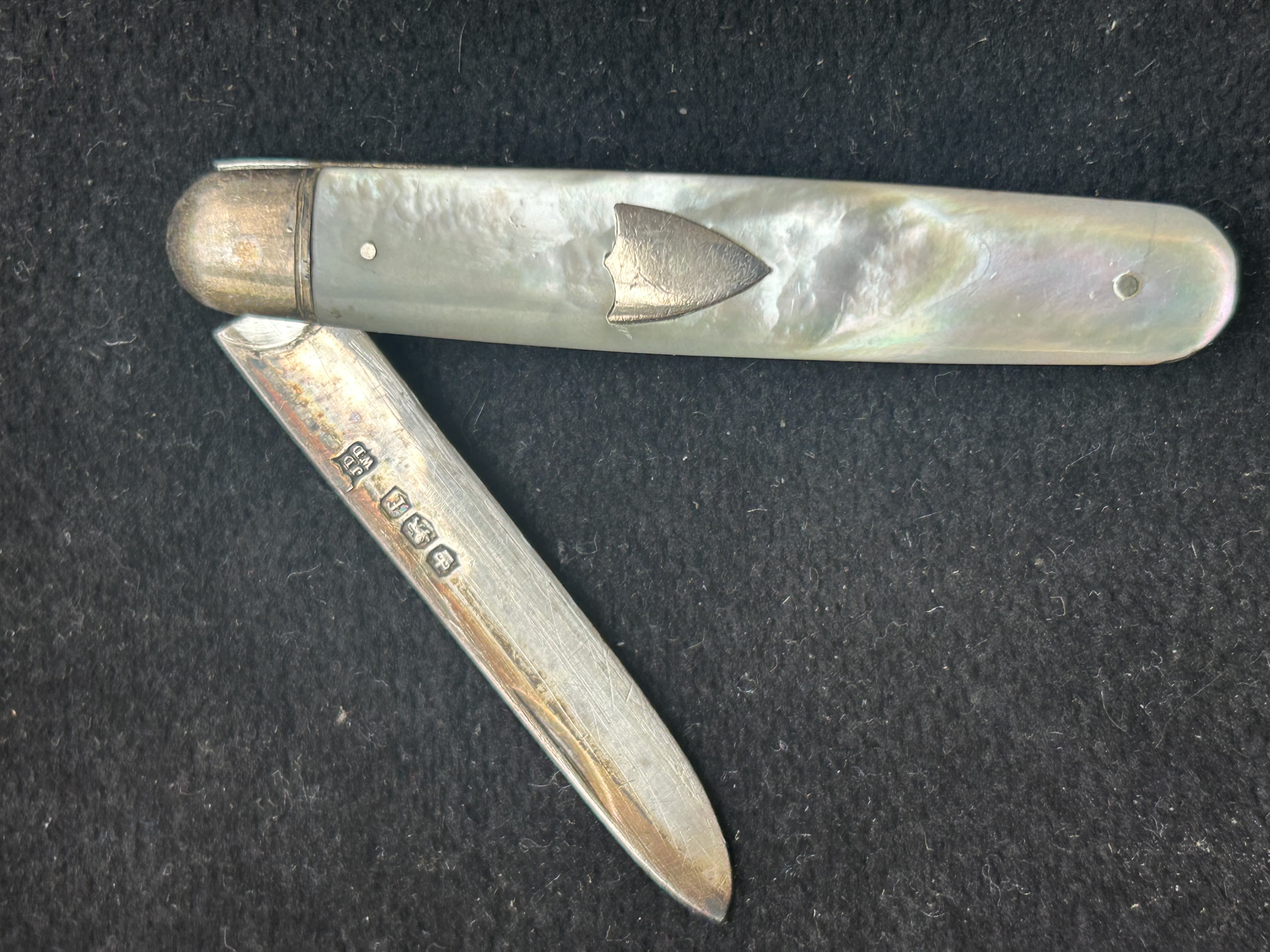 Silver fruit knife
