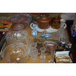 Collection of crystal ware to include Wedgwood, Ro