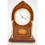 Inlaid french mantle clock