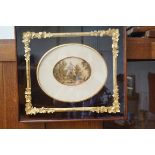 19th century Framed signed watercolour Le Blono &