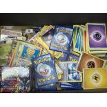 Collection of Pokemon cards, Yu-Gi-Oh cards & American football ca