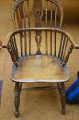 Windsor style smokers chair