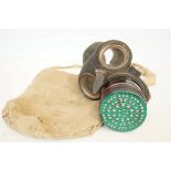 WWII gas mask dated November 1939