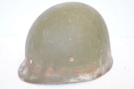 Military plastic helmet