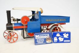 Mamod steam waggon with 2 packs of 20 wax solid fu