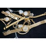 Collection of ladies wristwatches