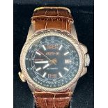 AVAVI-8 automatic wristwatch WB061967 with leather