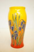 Anita Harris bluebell vase signed in gold