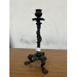 Bronze candle stick