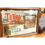 Tetley bitter advertising mirror