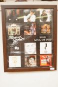 Michael Jackson 50 years king of pop poster