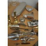 Collection of metal ware