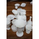 Collection of Wedgwood Ice rose - 23 pieces