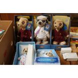 Collection of Meerkat dolls