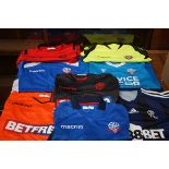 8x Bolton Wanderers football shirts