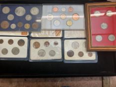 Cased coin collection
