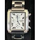 Amadeus chronograph quartz wristwatch AM00008 AC w