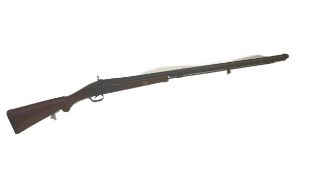 Early 19th century percussion rifle Length 127 cm