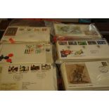 Large collection of first day covers