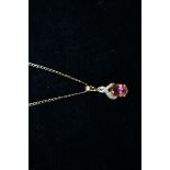 9ct Gold chain & pendant