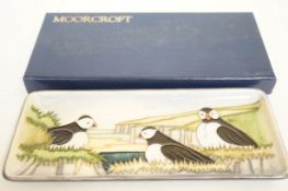Moorcroft tray with original box 20 cm