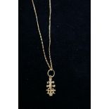 9ct Gold chain & pendant