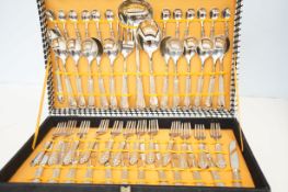 Italian cased flatware set