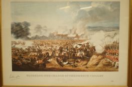 Limited edition signed print waterloo the charge o