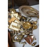 Collection of brass ware