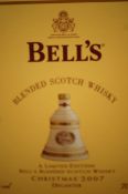 Bells Scotch whisky limited edition christmas 2007