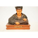 Resin figure titled young sailor 1920 Height 33cm