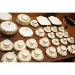 Wedgwood white hall service - 91 pieces