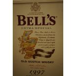 Bells Scotch whisky Old scotch whisky 1997 christm