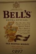 Bells Scotch whisky Old scotch whisky 1997 christm