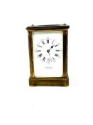 Early Croydon & Son devonport carriage clock