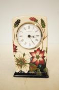 Moorcroft bramble revisited mantle clock with orig