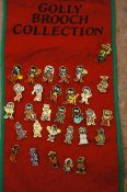 Collection of Robertsons pin brooches on original