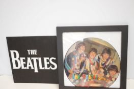 The Beatles framed record