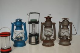 5x Tilly lamps