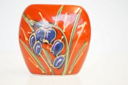 Anita Harris small vase bluebells signed in gold