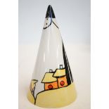 Lorna Bailey conical sifter signed in gold