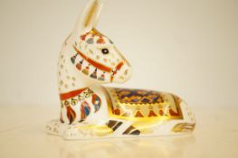 Royal crown derby signature edition donkey thistle