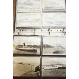 Approx 250 Ship related postcards