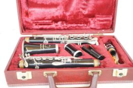 Radall-carte cased clarinet