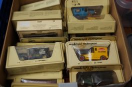 Over 30 models of Yesteryear boxed vehicles