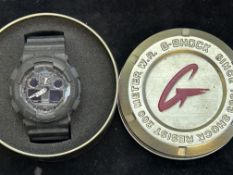 Casio G-Shock WR20BER wristwatch with box